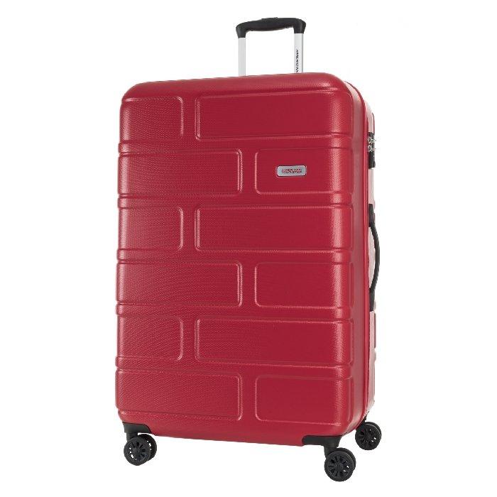 

American tourister bricklane hard luggage, 80cm, ge3x80007 - red