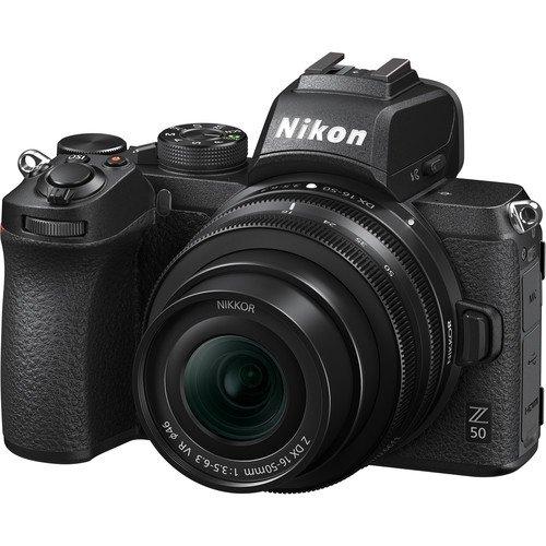 

Nikon z 50 mirrorless digital camera with 16-50mm lens