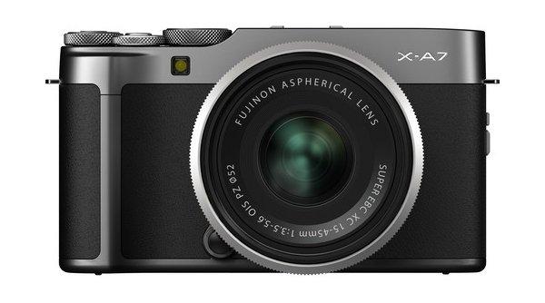 

Fujifilm x-a7 mirrorless digital camera with 15-45mm lens - silver