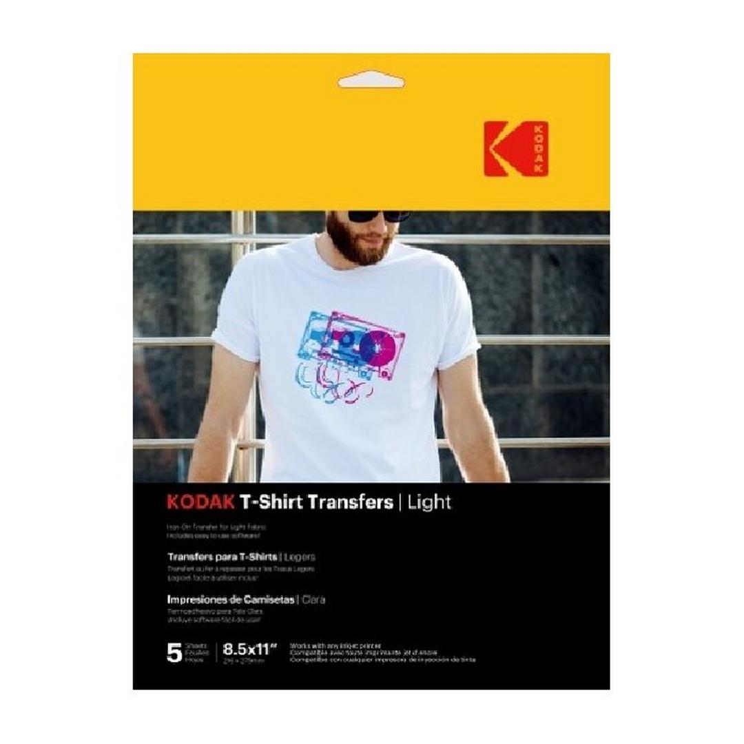 Kodak A4 Light T-Shirt Transfer Paper (PKT5)