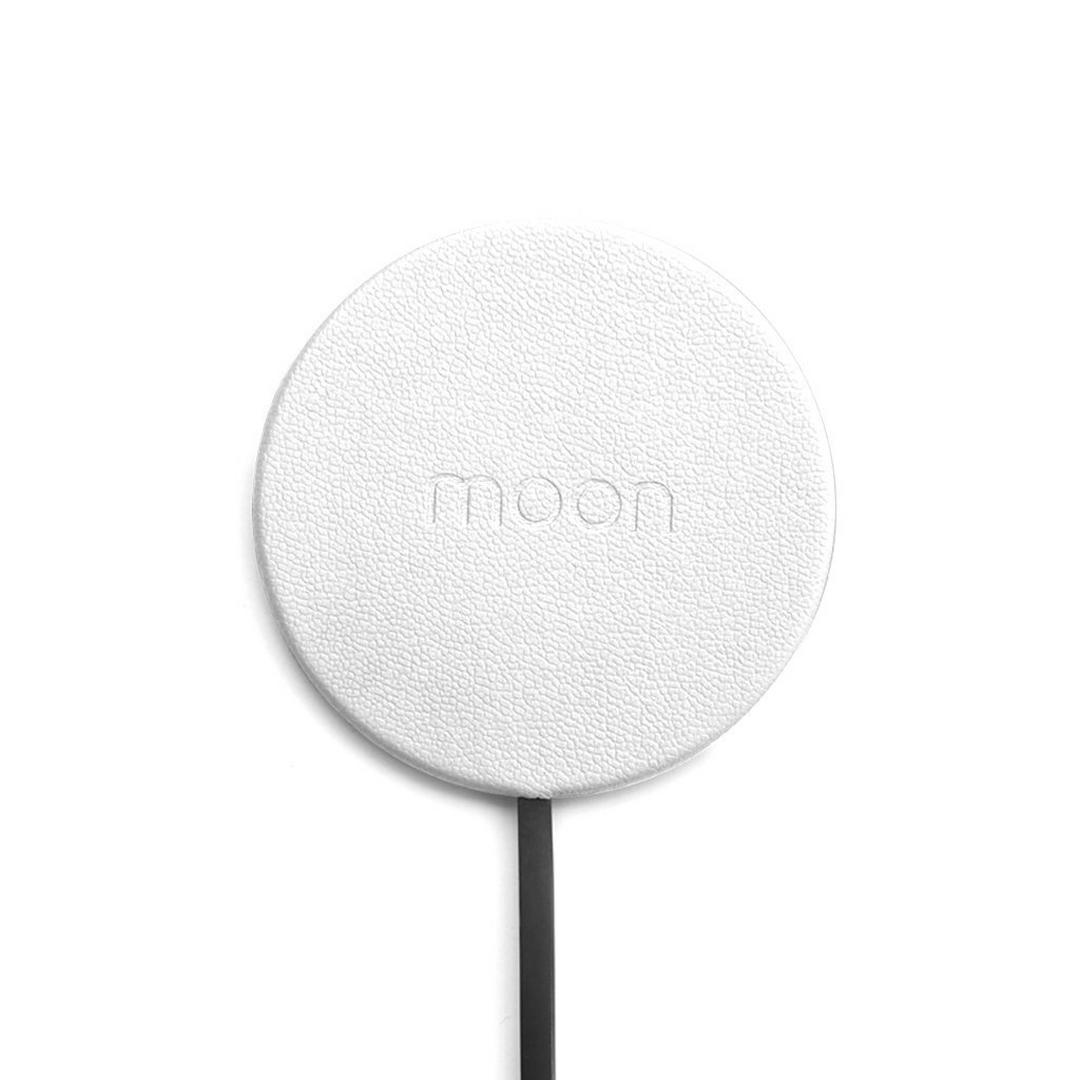 Moon Waterproof Charging Pad - White Leather