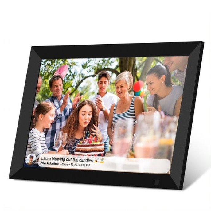 

Frameo 10. 1-inch 16gb touch panel digital photo frame - black