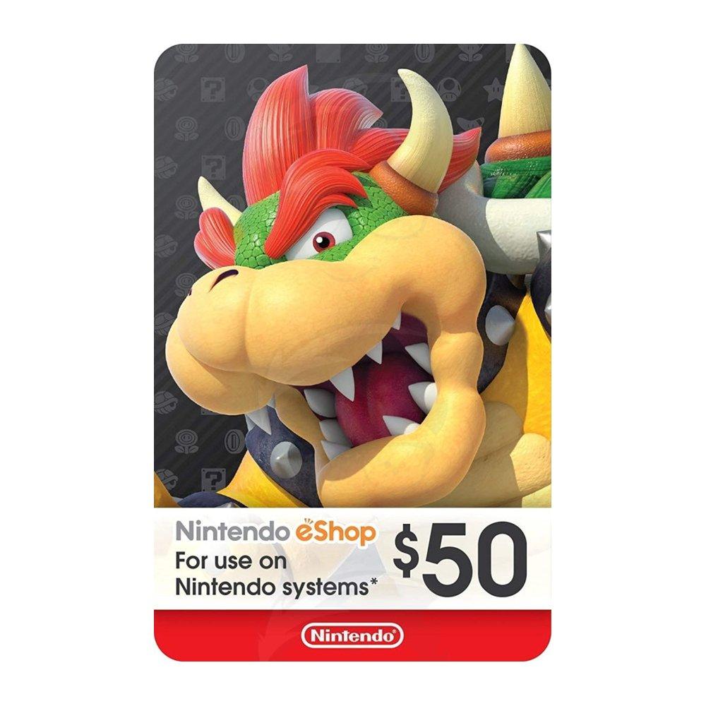 

Nintendo eshop cards - $50