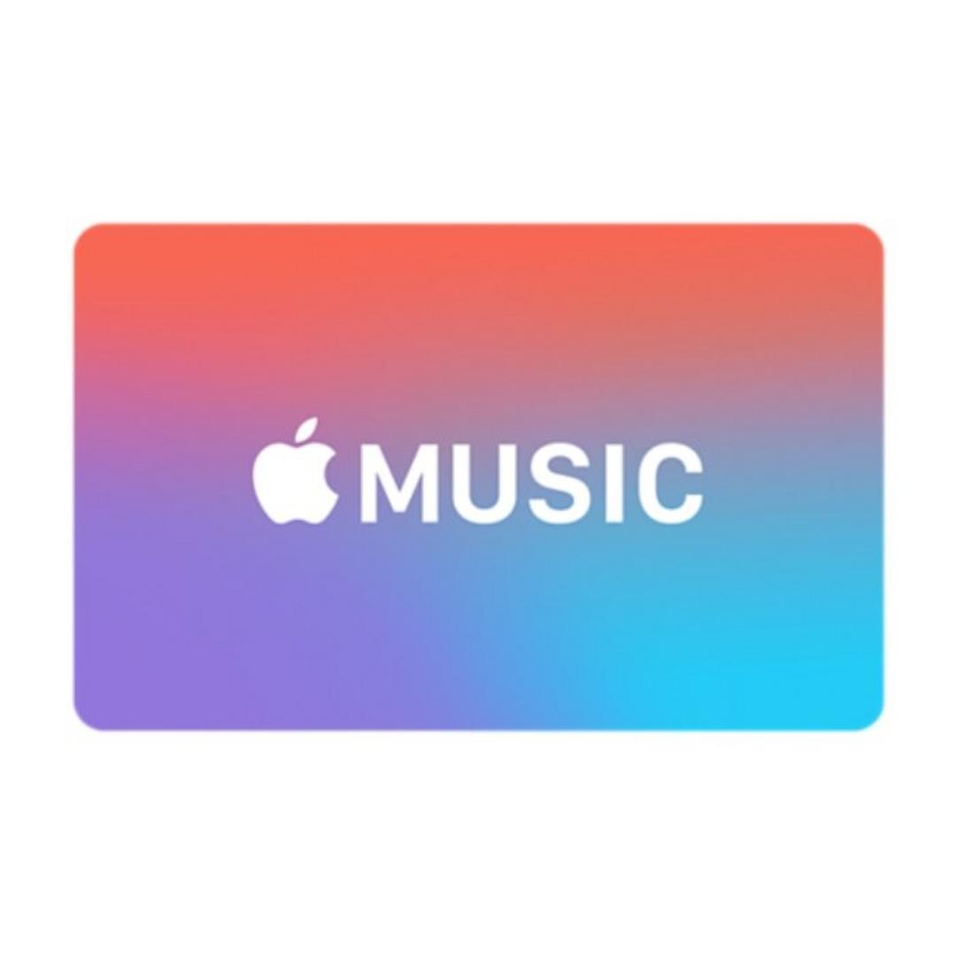 Apple Music 12 Month Membership Gift Card