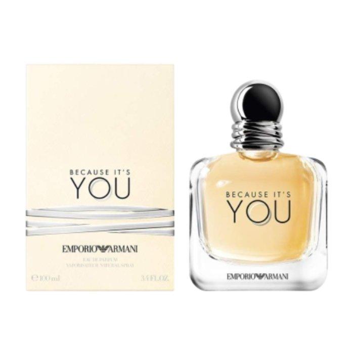 

Because it's you by emporio armani for women eau de toilette 100 ml.