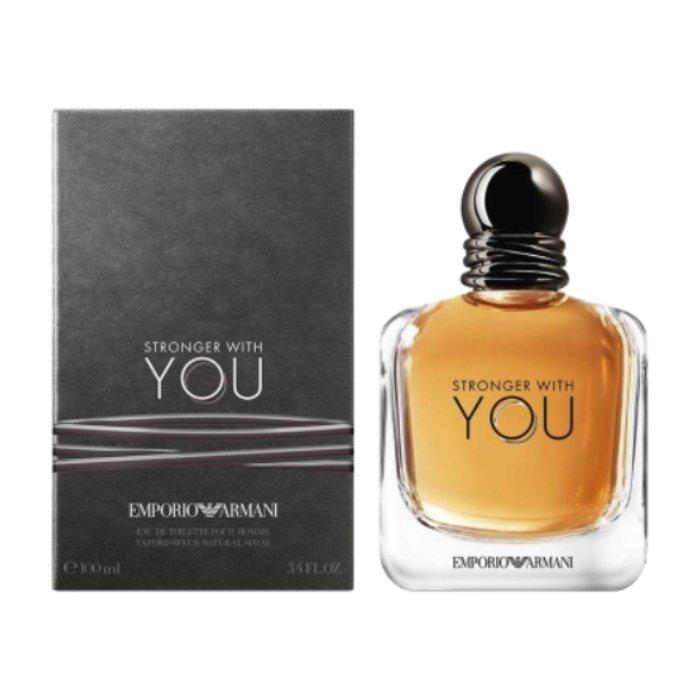 

Stronger with you by emporio armani for men eau de toilette 100 ml.