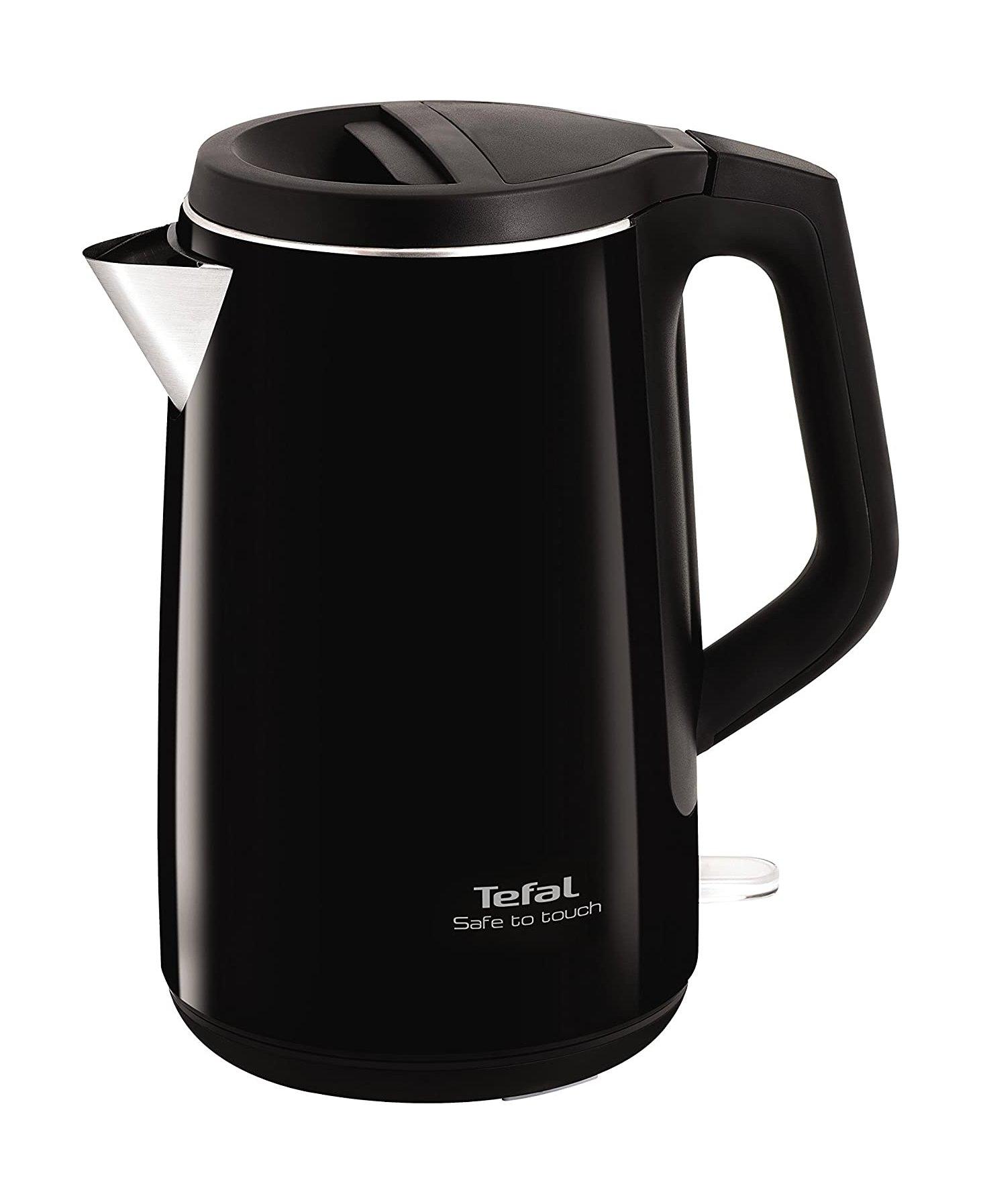 

Tefal safe'tea electric kettle, 1. 7l, 2150w, ko260865 - black