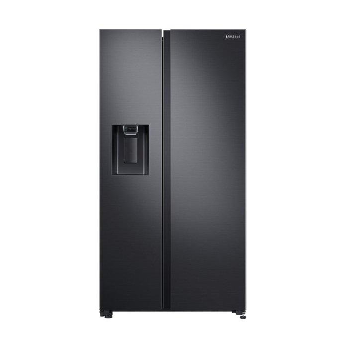 

Samsung 23 cft. Side by side refrigerator and freezer - black (rs64r5331b4/sg)