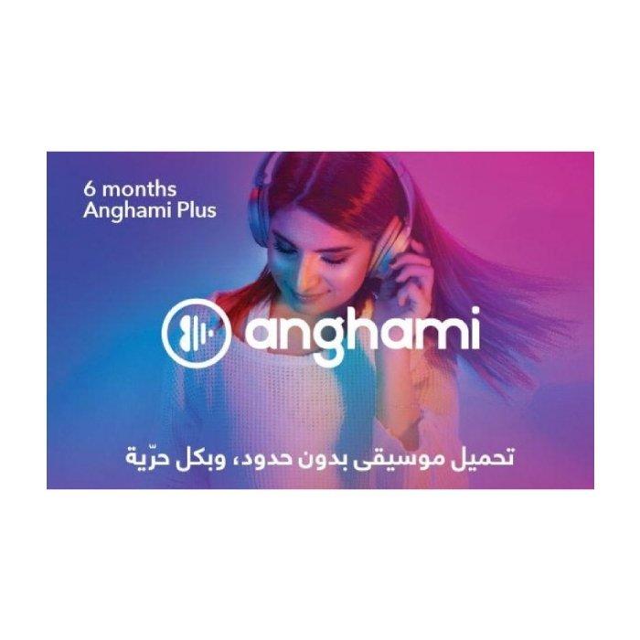 

Anghami 6 months voucher