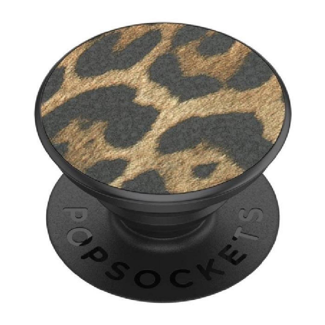 PopSockets Phone Stand and Grip (802442) – Vegan Leather Leopard