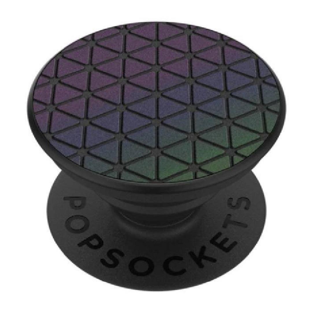PopSockets Phone Stand and Grip (801948) – Reflective Tech Grid Chromatic