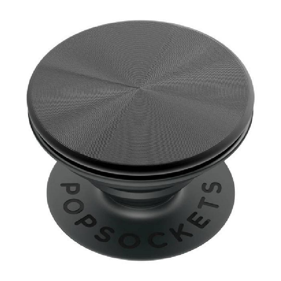PopSockets Phone Stand and Grip (801262) – Backspin Aluminum Black