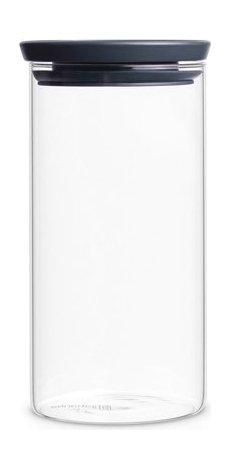 

Brabantia 1. 1 liters glass jar