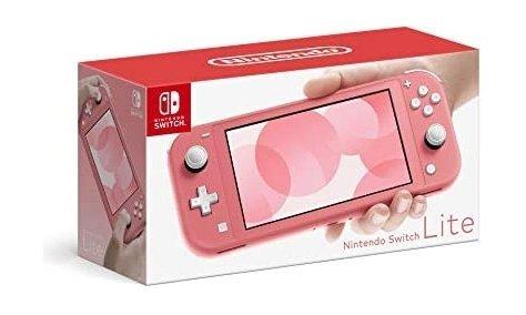 

Nintendo switch lite, hdh-s-pazaa - coral pink