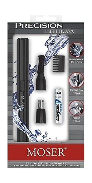

Moser nose and ear hair trimmer with eyebrow attachment - (05640-1801)