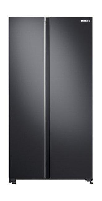 

Samsung 23cft side by side refrigerator and freezer - rs62r5001b4