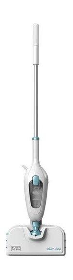 

Black + decker steam mop, 1300w, 0. 38 litre, fsm13e1-b5 - white