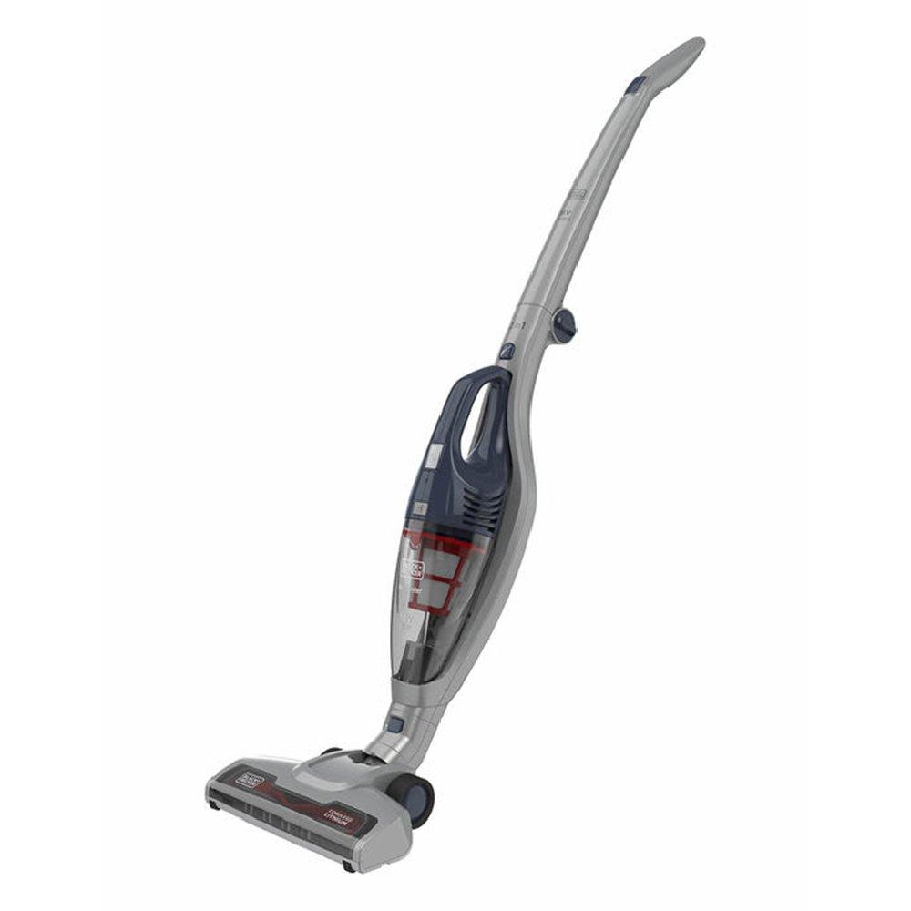 

Black & decker 2 in 1 vacuum cleaner 18v 500 ml, svb520jw-qw - grey