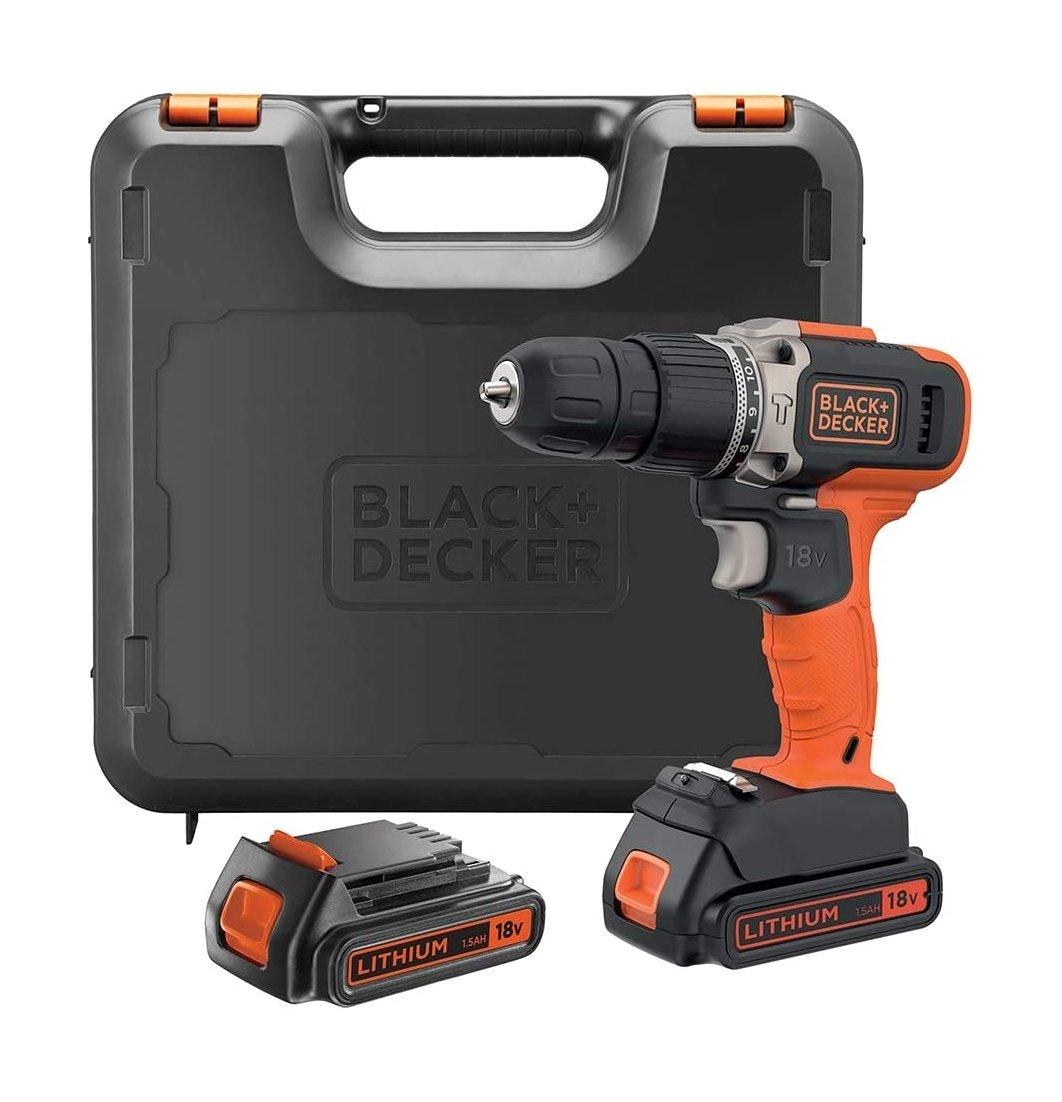 

Black+decker bcd003c2k-gb 18v combi drill