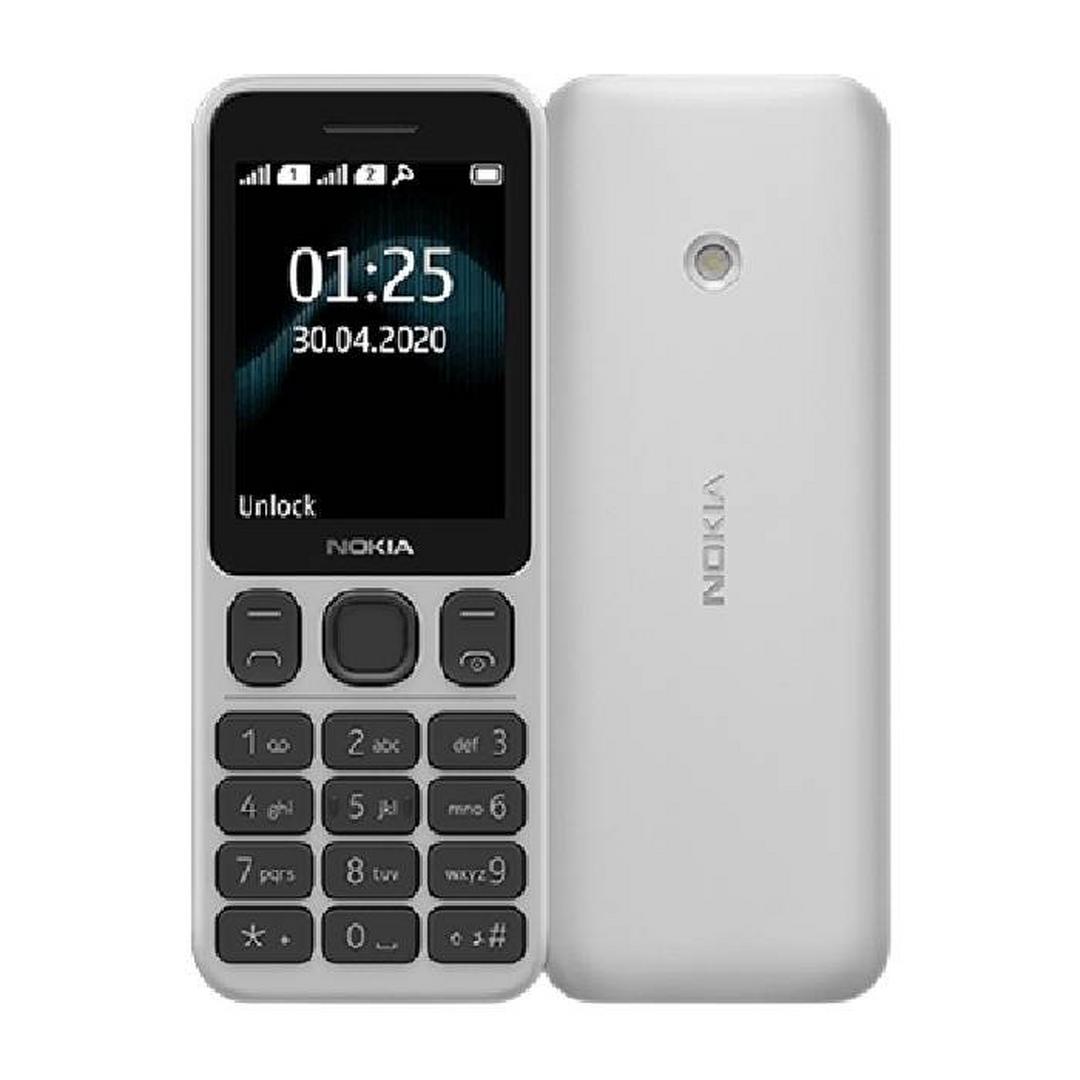 هاتف نوكيا 125 بسعة 4 ميجابايت (TA-1253) - أبيض