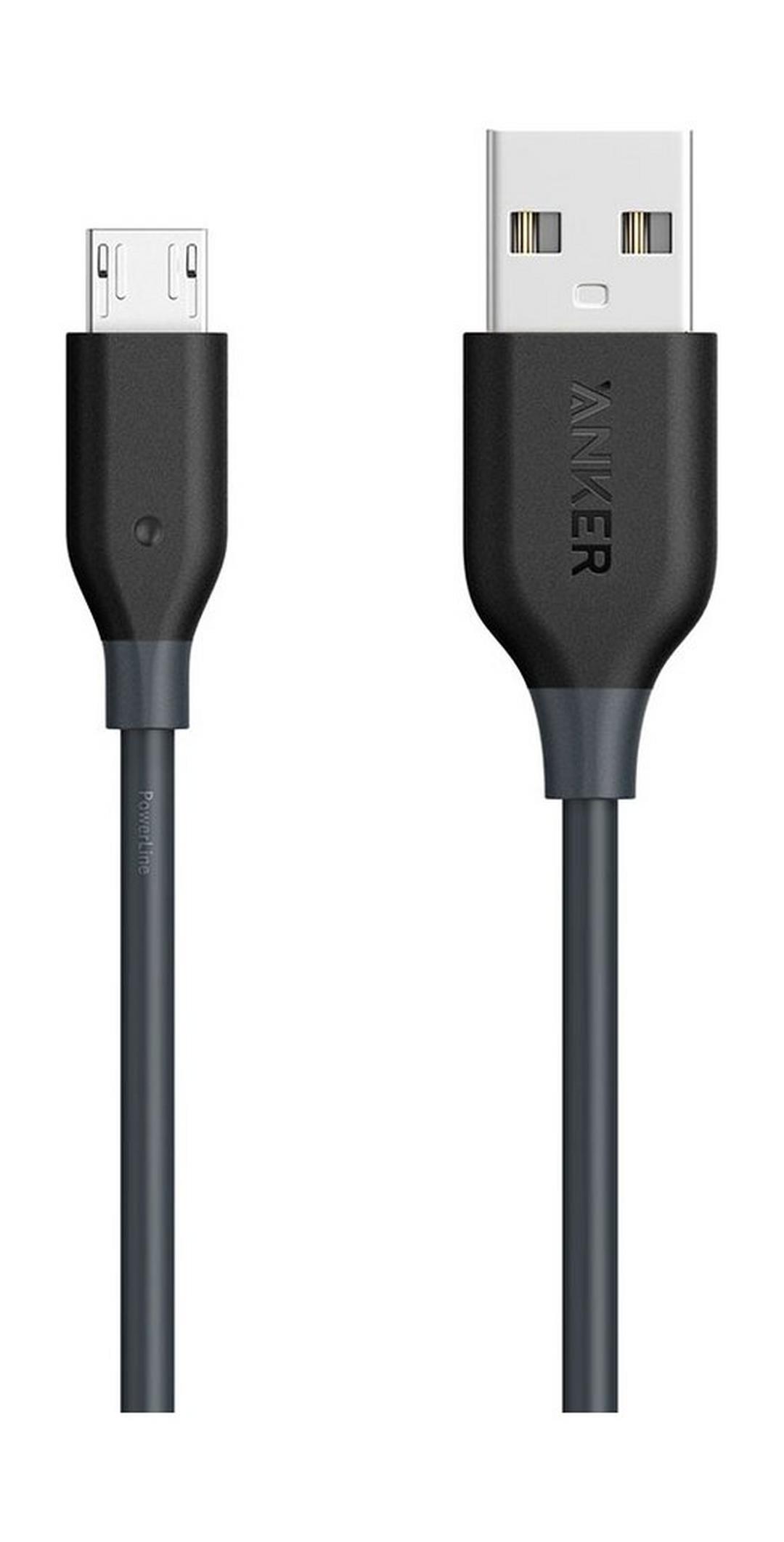 Anker PowerLine 3ft Micro USB Cable - Black