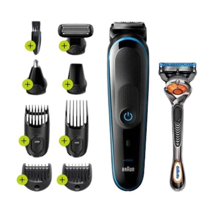 

Braun 9-in-1 styling kit, mgk5280 - black/blue