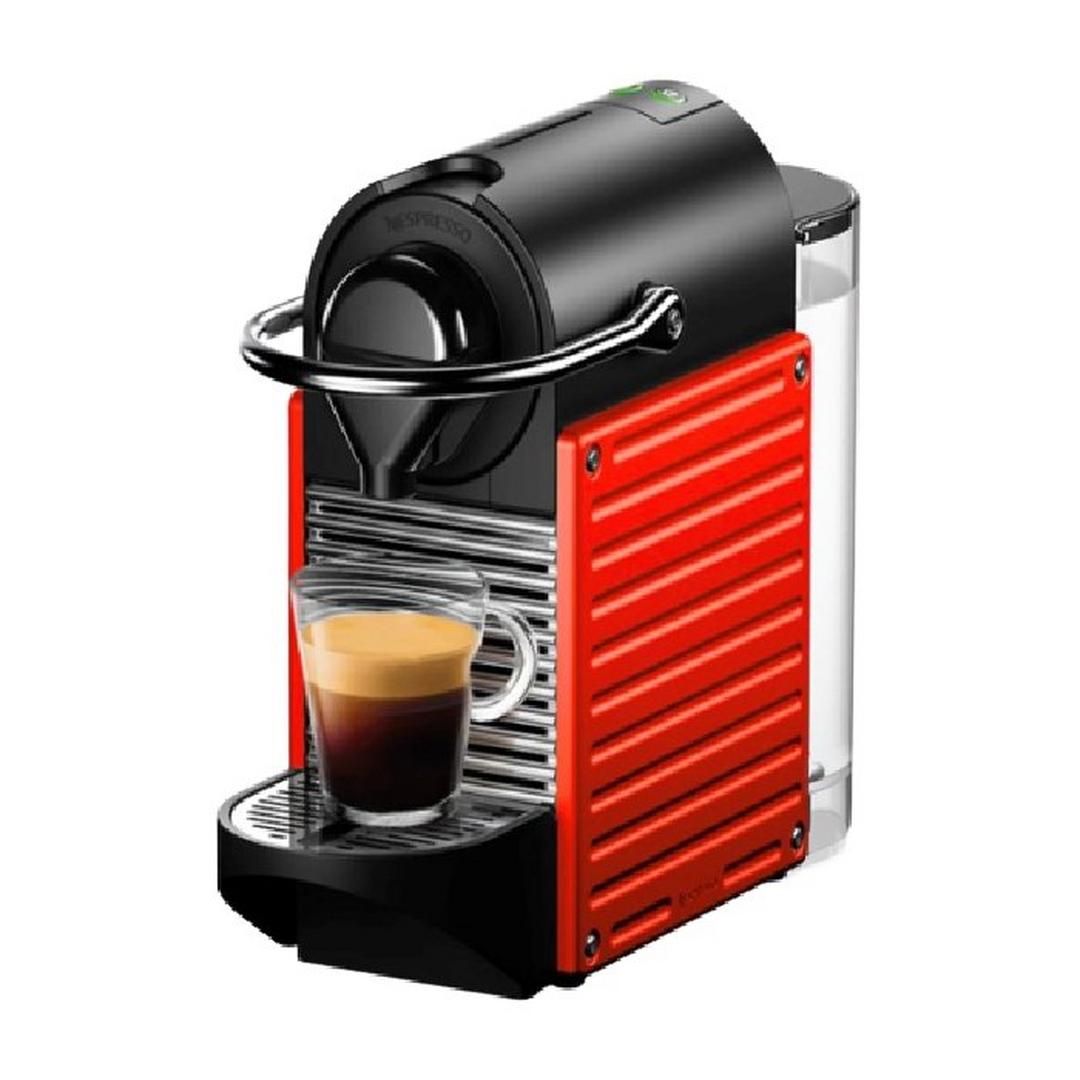 ماكينة القهوة نسبيرسو بيكسي (C61-ME-RE-NE) - أحمر