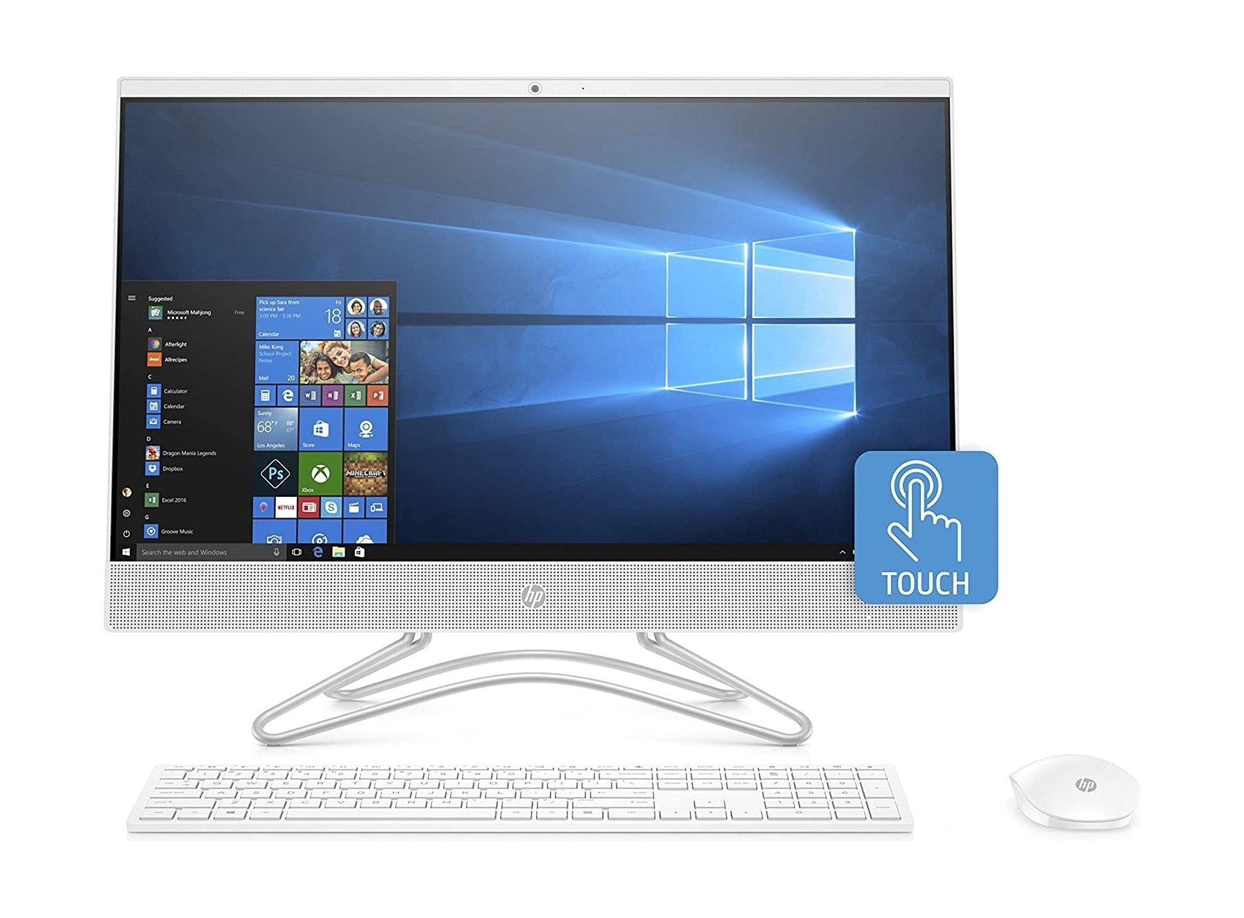 

Hp core i7 16gb ram 1tb hdd + 128gb ssd 23. 8-inch touchscreen all-in-one desktop (24-f...