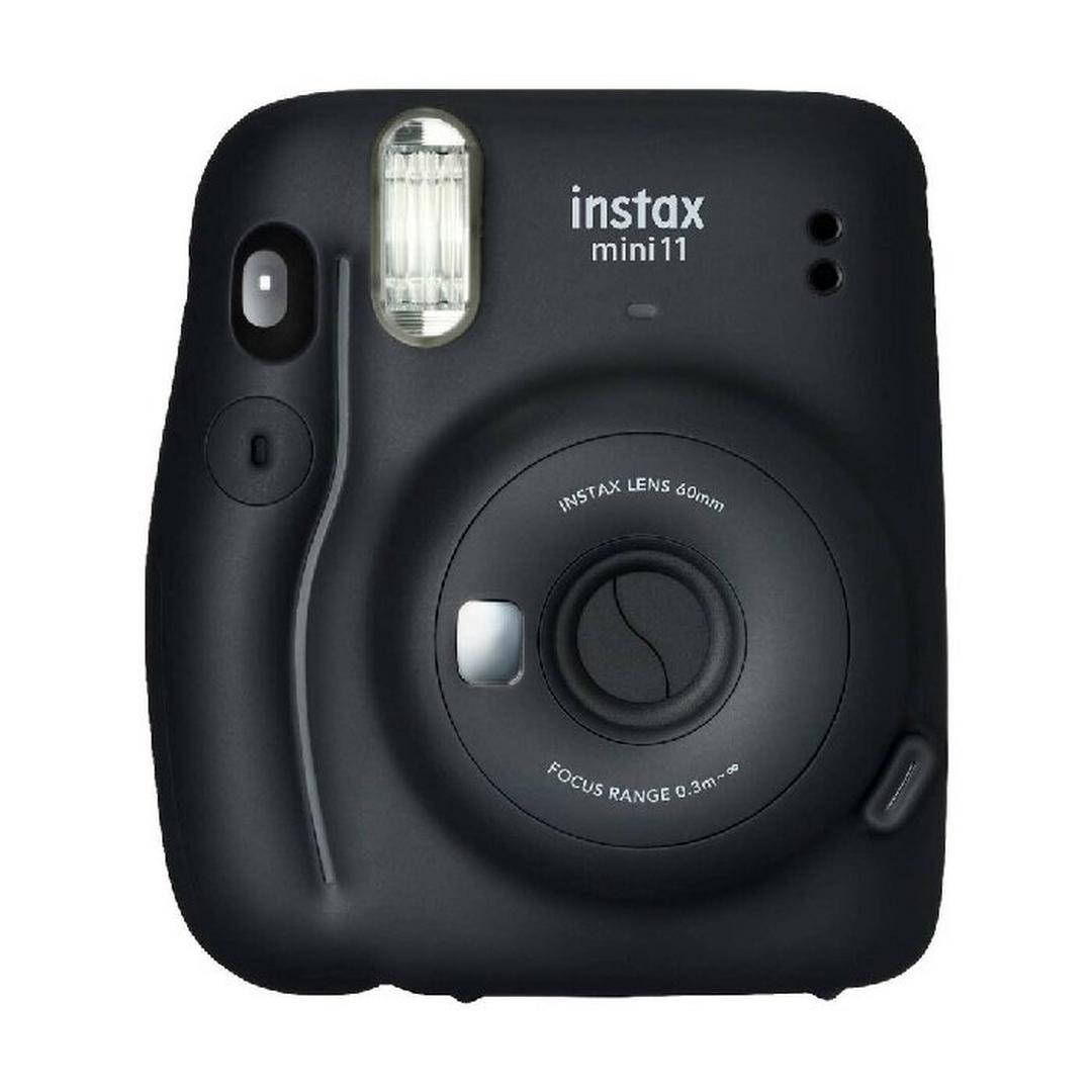 Fujifilm Instax Mini 11 Instant Film Camera with Accessories Bundle - Grey
