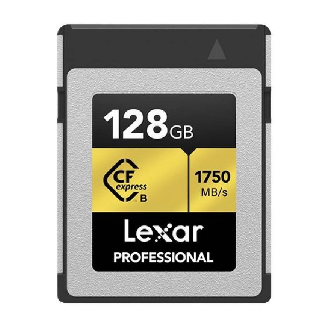 بطاقة ذاكرة ليكسر سي إف إكس 128 جيجابايت  -  LCFX10-128CRB