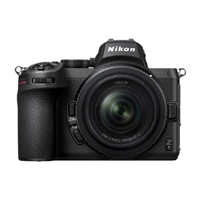 

Nikon mirrorless camera z5 + 24-50 lens