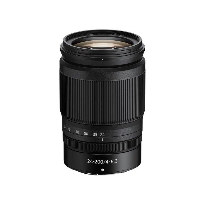 

Nikon nikkor z 24-200mm f/4-6. 3 vr lens - black