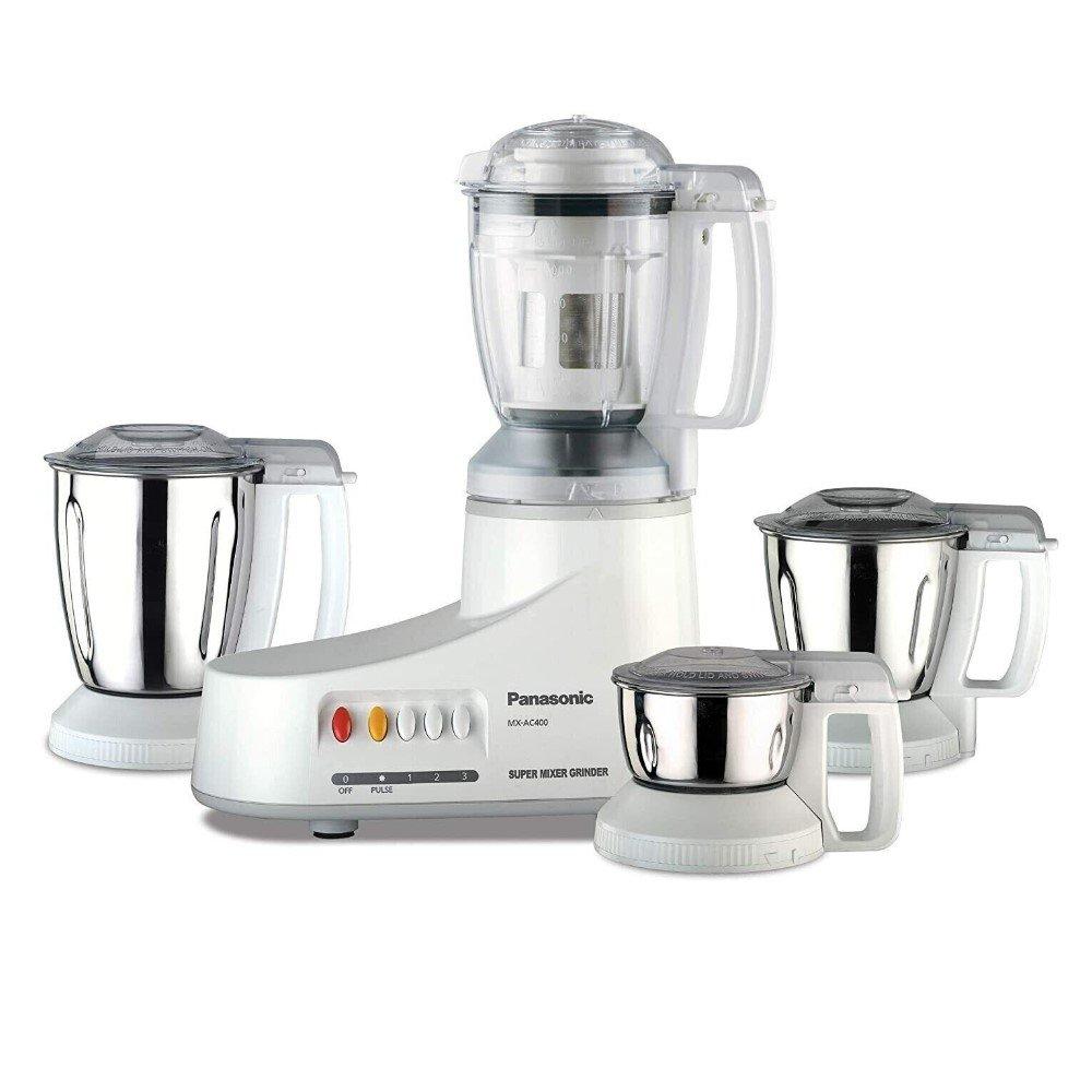 

Panasonic super mixer grinder, 550 w, mx-ac400wtz - white