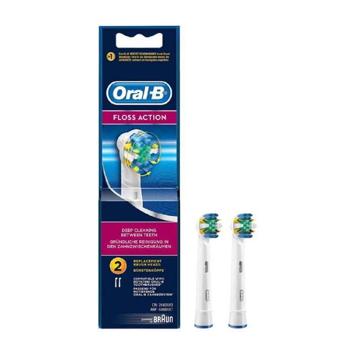 

Oral-b eb25 floss replacement brush heads - pack of 2