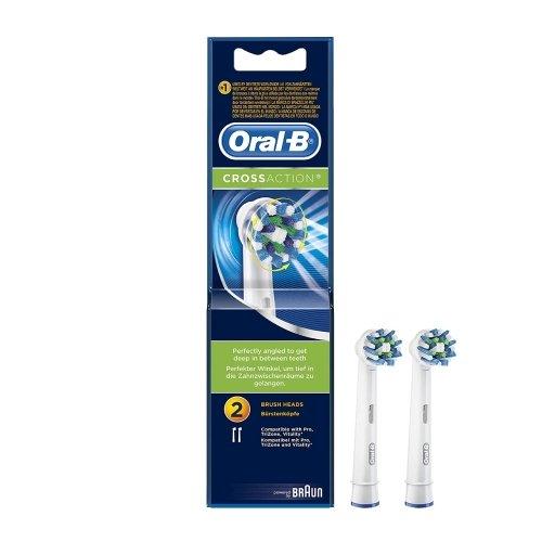 

Oral-b crossaction brush heads - pack of 2