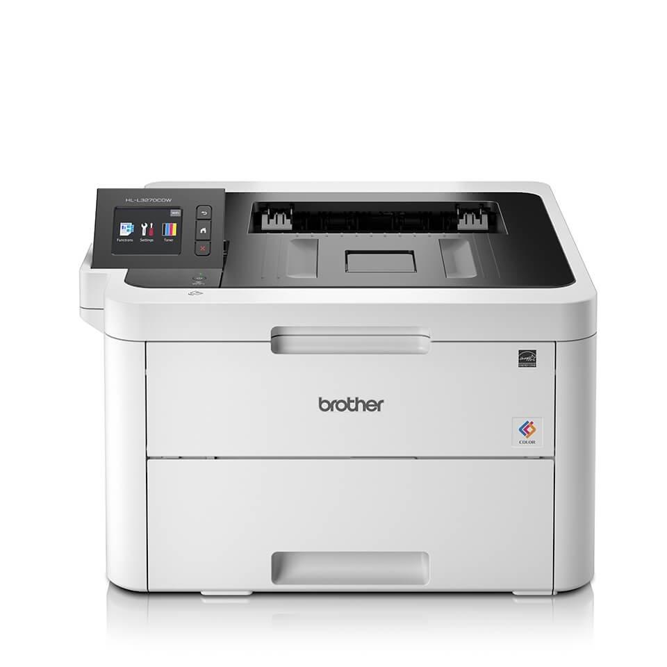 

Brother wireless colour led printer, hl-l3270cdw - white