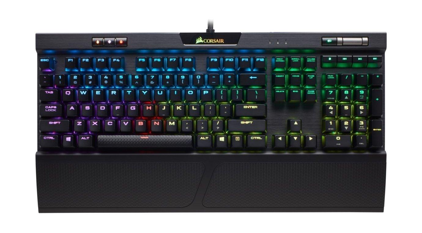 

Corsair k70 rgb mk. 2 rapidfire mechanical gaming keyboard - cherry mx red