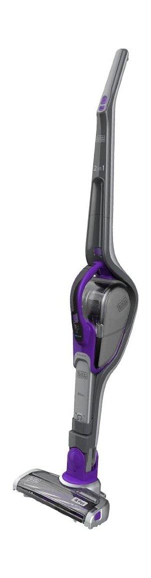 

Black + decker 2-in-1 li-ion smart tech stick vacuum cleaner, 36 w, 0. 5 liters, svj520...