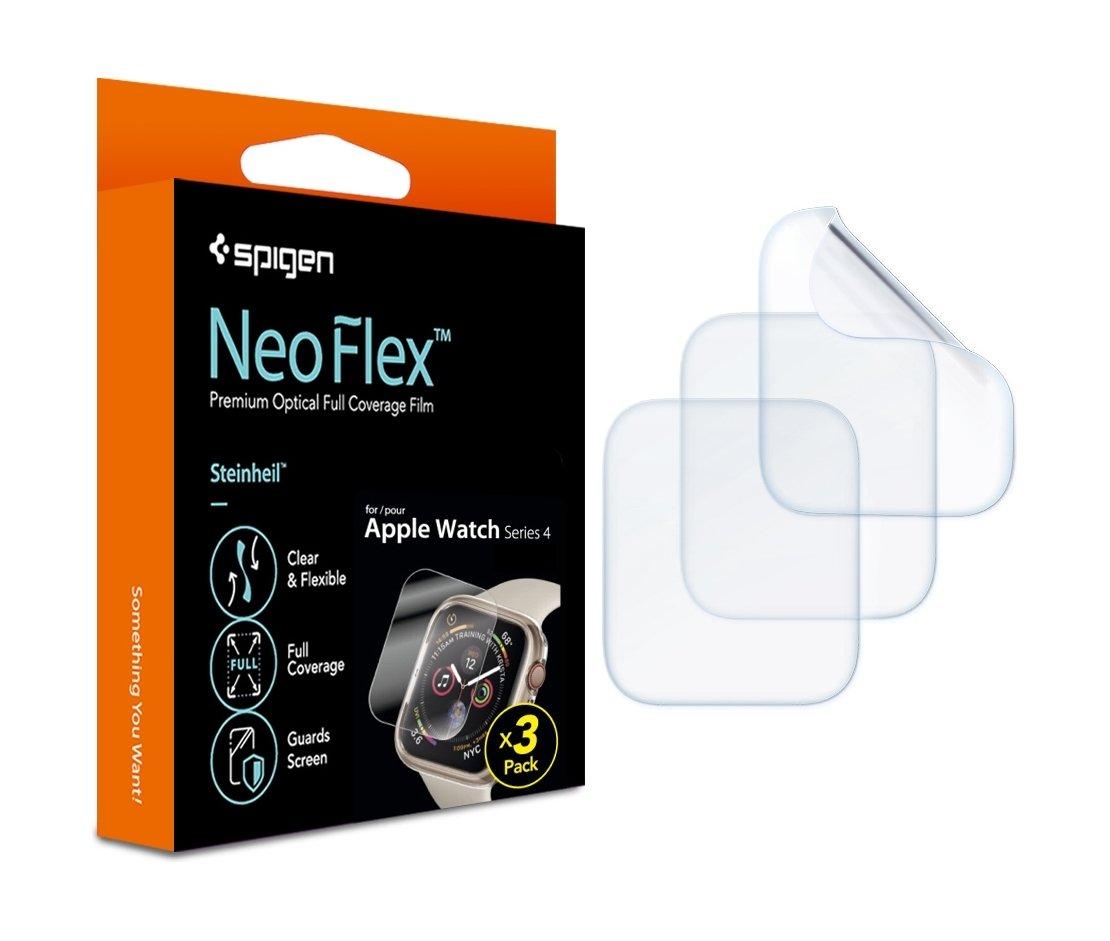 

Spigen apple watch 44mm film neo flex (3pcs) - clear