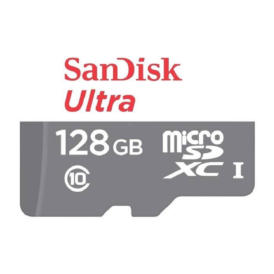 بطاقة ذاكرة الترا مايكرو اس دي إكس سي بسعة 128 جيجابايت ، يو اتش اس-1 وسرعة 100 ميجابايت