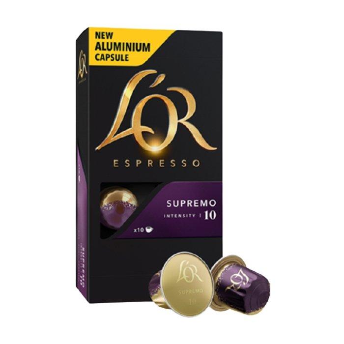 

L'or espresso supremo 10 capsules
