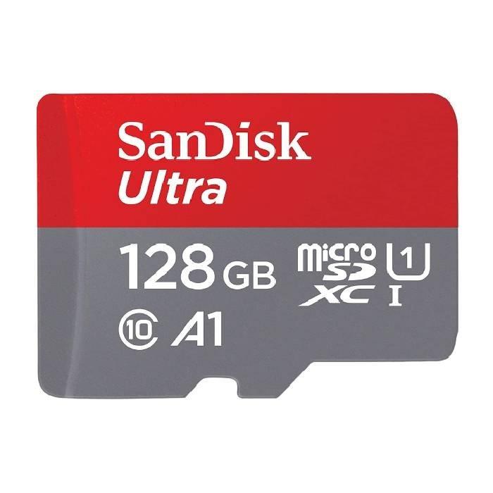 

Sandisk ultra microsdxc 128gb uhs-i 120mb/s memory card
