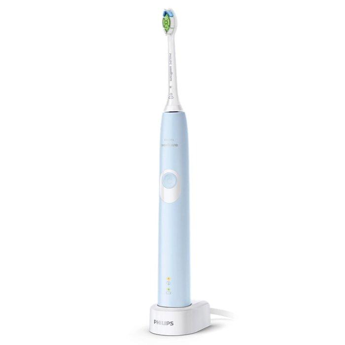 

Philips electric toothbrush protective clean 4300, hx6803/26 - light blue