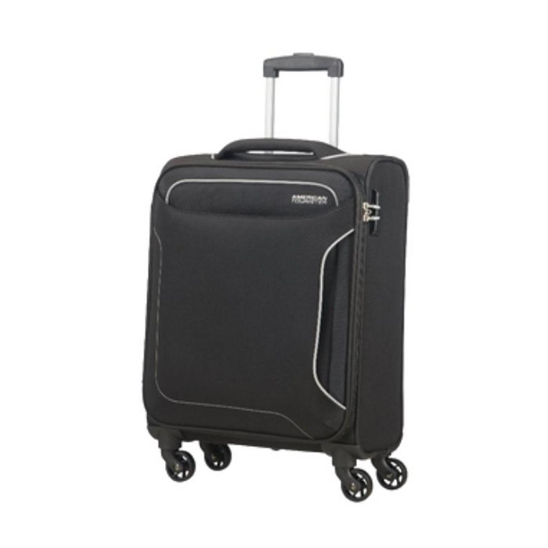 American Tourister Holiday Spinner Soft Luggage - 55CM Cabin Size - Black