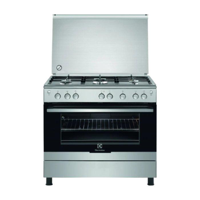 

Electrolux 5 burners gas cooker, 90x60cm, ekg9000a4x - stainless steel