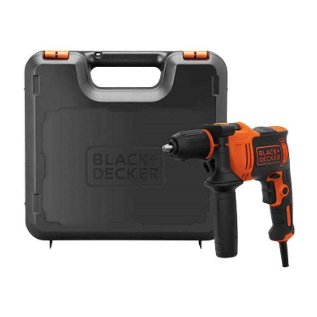 Black & Decker 13mm 710W Hammer Drill with 5 Accessories and Kit Box