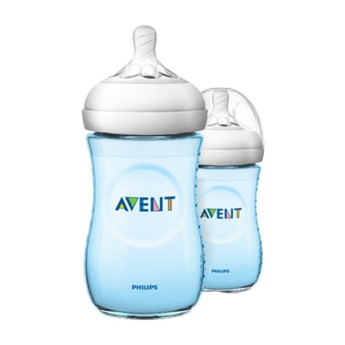 

Philips avent baby natural bottle 260ml - blue