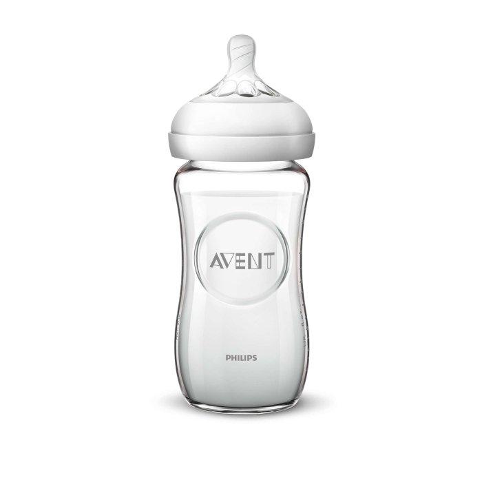 

Philips avent natural feeding glass bottle 240ml - 1 piece