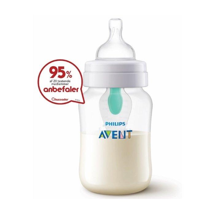 

Philips avent anti-colic with airfree vent feeding bottle 260ml