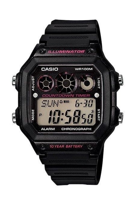 

Casio 42mm gent's digital resin sports watch - (ae-1300wh-1a2vdf)